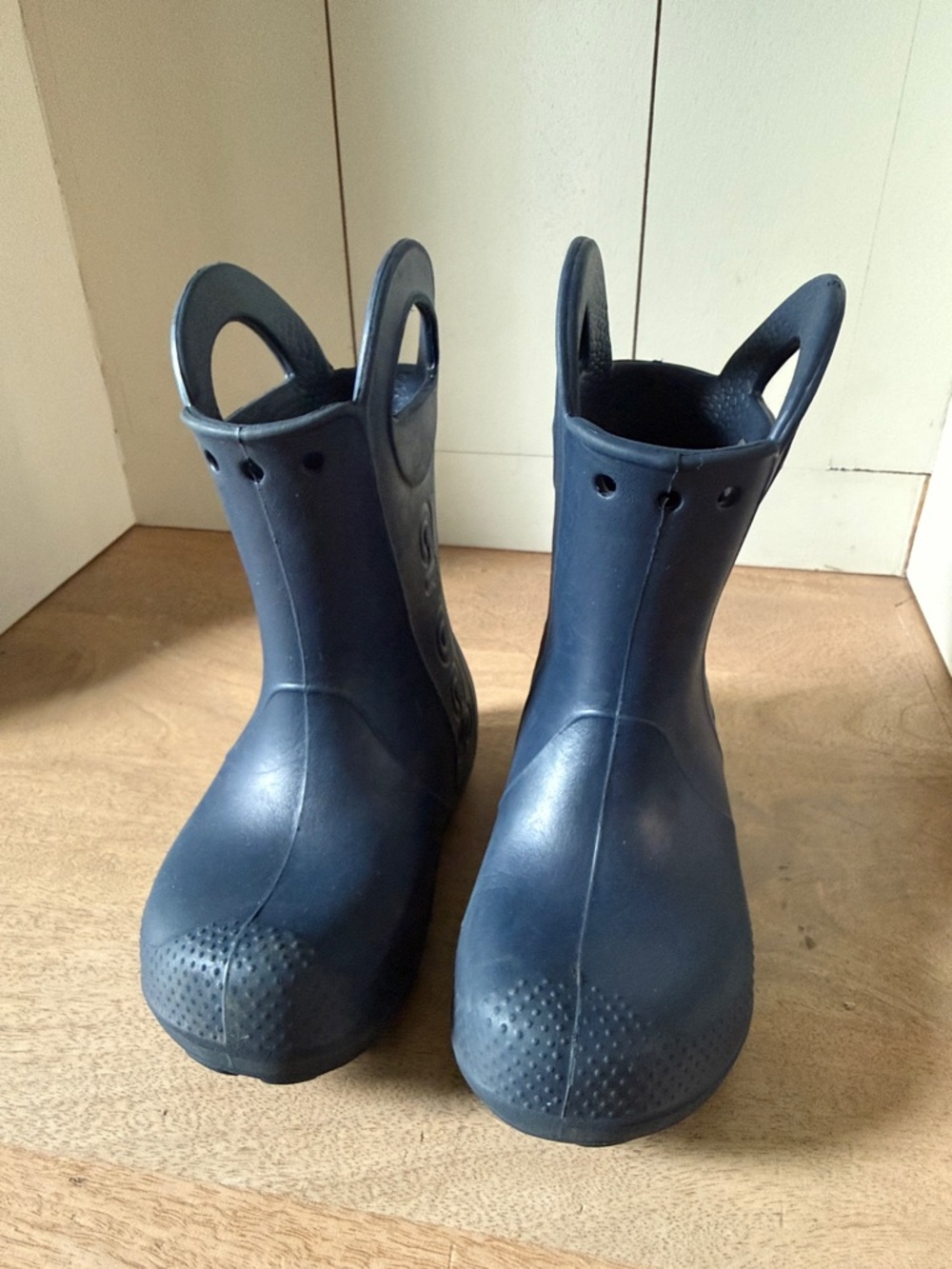 CROCS Kids Navy Blue Rain & Snow Boots